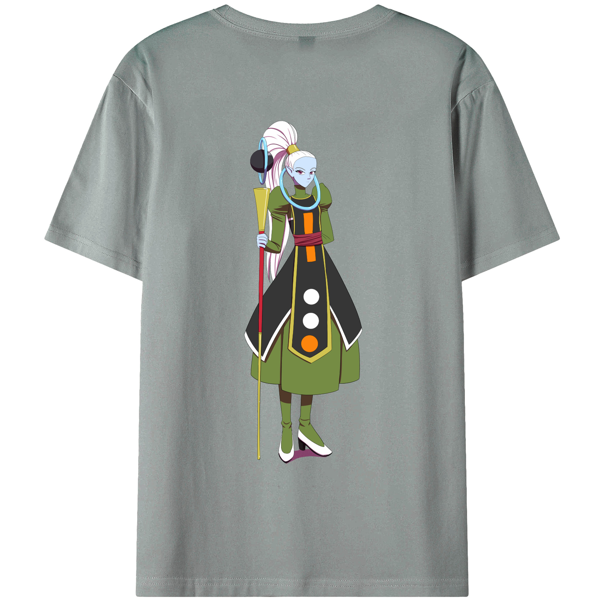 （画像用） ドラゴンボール DRAGON BALL 綿100％ メンズ半袖Tシャツ（バックプリント） 通気性